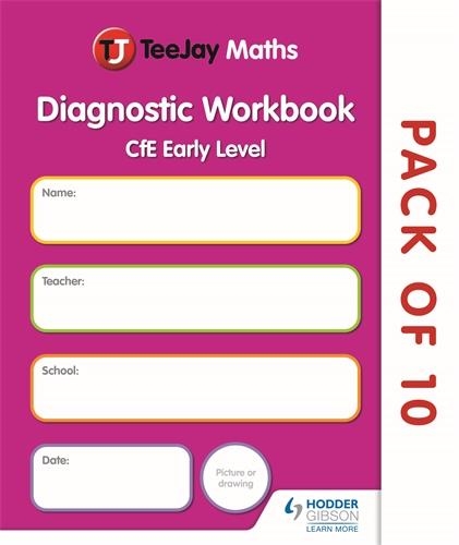 TEEJAY MATHEMATHICS CFE EARLY LEVEL DIAGNOSTIC WORKBOOK (PACK OF 10)-DIGITAL | 9781398333055