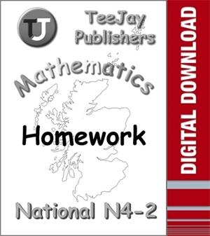 TEEJAY NATIONAL 4 MATHEMATICS HOMEWORK PACK (BOOK 2)-DIGITAL | 9781398316331