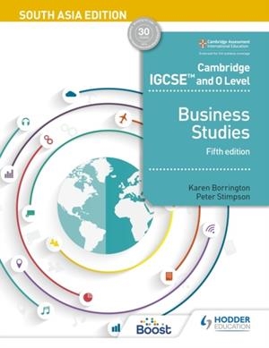 CAMBRIDGE IGCSE AND O LEVEL BUSINESS STUDIES 5TH EDITION | 9781510421240