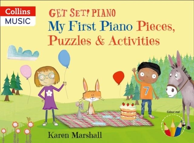 GET SET! PIANO - MY FIRST PIANO PIECES, PUZZLES & ACTIVITES | 9780008353247