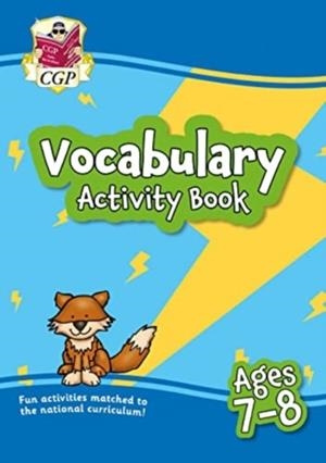VOCABULARY ACTIVITY BOOK FOR AGES 7-8 | 9781789089912
