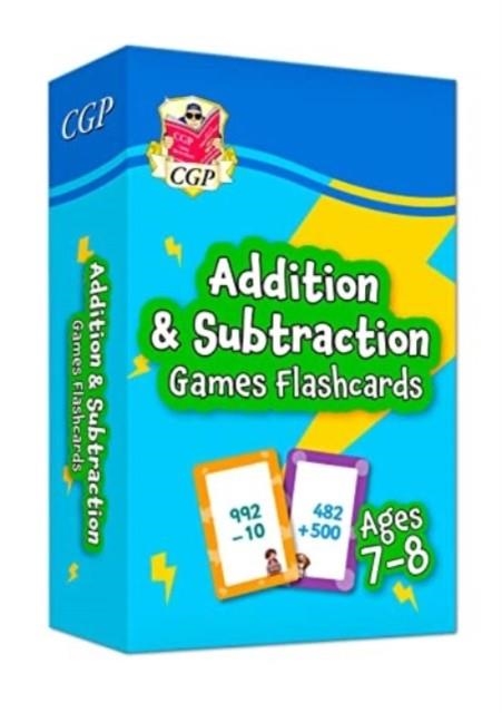 ADDITION & SUBTRACTION GAMES FLASHCARDS FOR AGES 7-8 (YEAR 3) | 9781789088199