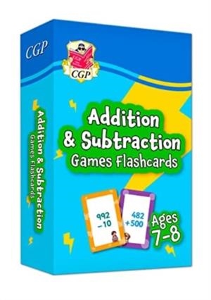 ADDITION & SUBTRACTION GAMES FLASHCARDS FOR AGES 7-8 (YEAR 3) | 9781789088199