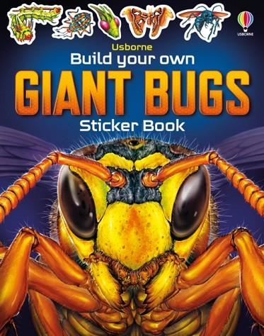 BUILD YOUR OWN GIANT BUGS STICKER BOOK | 9781805312291