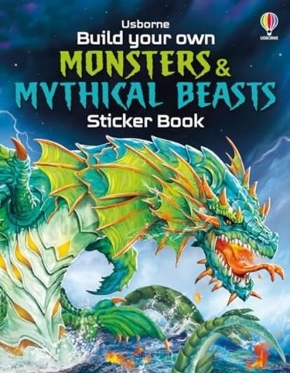 BUILD YOUR OWN MONSTERS AND MYTHICAL BEASTS STICKER BOOK | 9781835408469