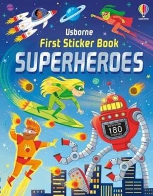 FIRST STICKER BOOK SUPERHEROES | 9781805070832