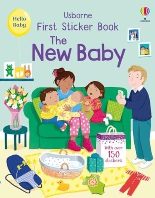 FIRST STICKER BOOK THE NEW BABY | 9781805070696