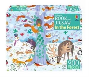 USBORNE BOOK AND JIGSAW IN THE FOREST | 9781805072867