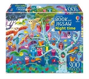 USBORNE BOOK AND JIGSAW NIGHT TIME | 9781805077725