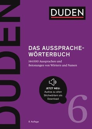 DUDEN DAS AUSSPRACHEWORTERBUCH | 9783411040681