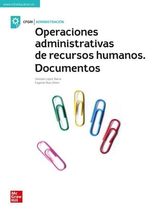 OPERACIONES ADMINIST RECURSOS HUMANO DOC | 9788448636548