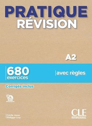 PRATIQUE REVISION - NIVEAUX A2 - LIVRE + CORRIGES | 9782090353983 | PHILIPPE LIRIA