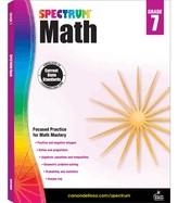 SPECTRUM MATH WORKBOOK, GRADE 7: VOLUME 8 (SPECTRUM) | 9781483808758 | SPECTRUM