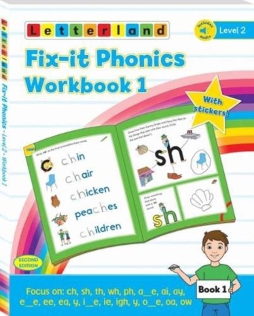 FIX-IT PHONICS - LEVEL 2 - WORKBOOK 1 (2ND EDITION) | 9781782483717 | LETTERLAND