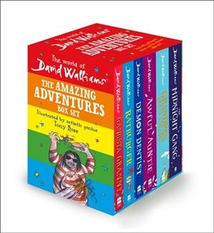 THE WORLD OF DAVID WALLIAMS: THE AMAZING ADVENTURES BOX SET | 9780008460990 | DAVID WALLIAMS