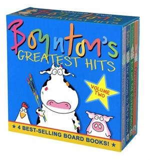 BOYNTON'S GREATEST HITS THE BIG YELLOW BOX (BOXED SET) : THE GOING TO BED BOOK; HORNS TO TOES; OPPOSITES; BUT NOT THE HIPPOPOTAMUS | 9780689826634 | SANDRA BOYNTON