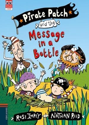 PIRATE PATCH AND THE MESSAGE IN A BOTTLE (LETRA LIGADA) + QR - NUEVA CUBIERTA CON CÓDIGO QR- DISPONIBLE -1 | 9788414038598 | IMPEY, ROSE
