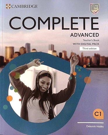 CAE COMPLETE ADVANCED TEACHER'S BOOK WITH DIGITAL PACK | 9781009162388 | DEBORAH HOBBS