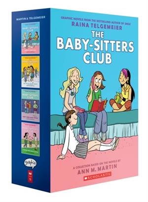THE BABY-SITTERS CLUB 1-4 GRAPHIC NOVEL BOX SET | 9781546163879 | RAINA TELGEMEIER