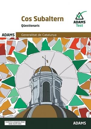 QÜESTIONARIS COS SUBALTERN GENERALITAT DE CATALUNYA | 9788411166317 | VARIOS AUTORES