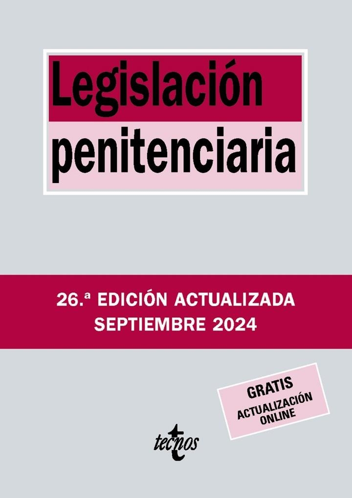 LEGISLACIÓN PENITENCIARIA | 9788430990979 | EDITORIAL TECNOS