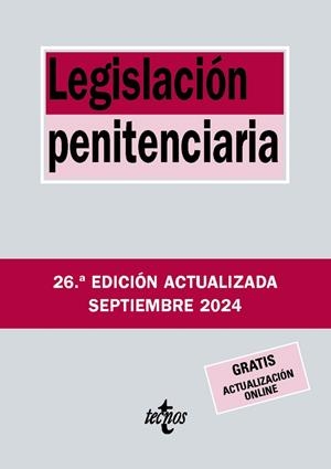 LEGISLACIÓN PENITENCIARIA | 9788430990979 | EDITORIAL TECNOS