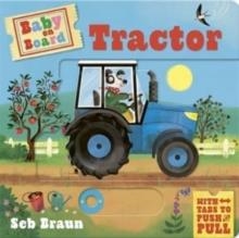 BABY ON BOARD: TRACTOR : A PUSH, PULL, SLIDE TAB BOOK | 9781800785786 | RUTH SYMONS