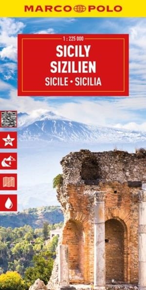 SICILY MARCO POLO MAP | 9783575021502