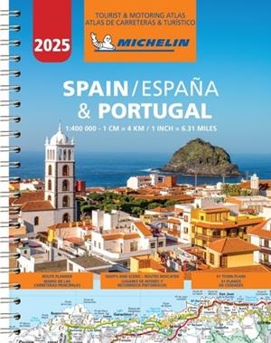 SPAIN PORTUGAL 2025 - TOURIST AND MOTORING ATLAS | 9782067265202 | MICHELIN
