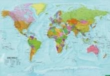 WORLD POLITICAL / PHYSICAL WALL MAP | 9783707923032 | VVAA