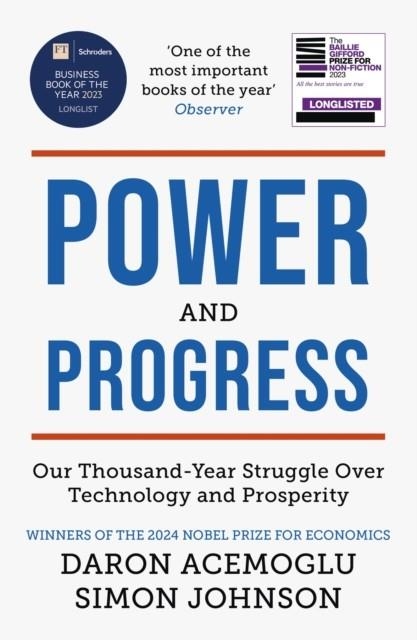 POWER AND PROGRESS | 9781399804479 | DARON ACEMOGLU , SIMON JOHNSON