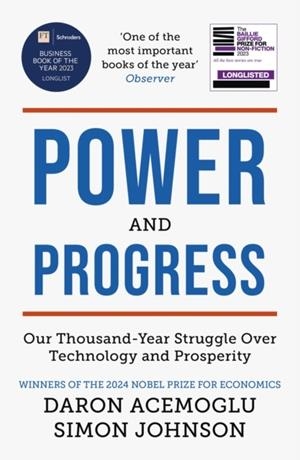 POWER AND PROGRESS | 9781399804479 | DARON ACEMOGLU , SIMON JOHNSON