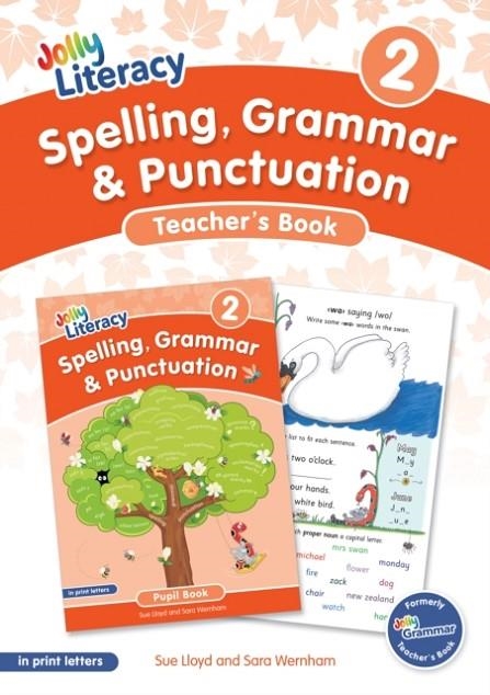 SPELLING, GRAMMAR & PUNCTUATION TEACHER'S BOOK 2: IN PRINT LETTERS (BRITISH ENGLISH EDITION) | 9781835822142