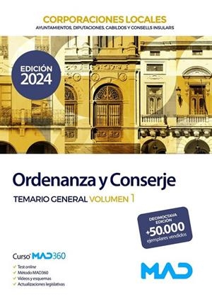 ORDENANZA Y CONSERJE DE AYUNTAMIENTOS, DIPUTACIONES Y OTRAS CORPORACIONES LOCALE | 9788414279144 | SOUTO FERNÁNDEZ, RAFAEL SANTIAGO/TORRES FONSECA, TERESA
