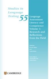 LANGUAGE ASSESSMENT LITERACY AND COMPETENCE VOLUME 1: RESEARCHAND REFLECTIONS F | 9781009802314