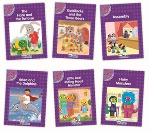 JOLLY PHONICS READERS, GENERAL FICTION, PURPLE LEVEL (PACK OF 6) | 9781835822784