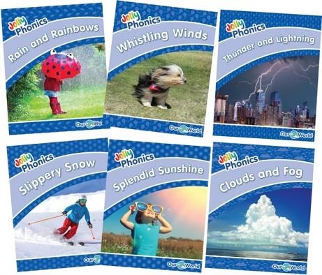 JOLLY PHONICS READERS, OUR WORLD NONFICTION, BLUE LEVEL (PACK OF 6) | 9781844149292