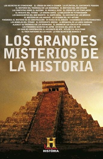GRANDES MISTERIOS DE LA HISTORIA, LOS | 9788401379802 | Canal Historia