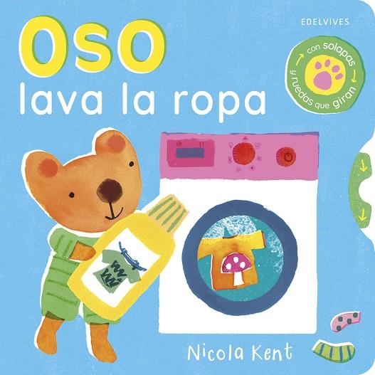 Oso lava la ropa - 12 meses | 9788414061268