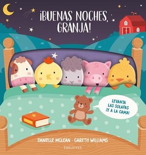 ¡Buenas noches, granja! - con solapas - a partir de 2 años | 9788414036839