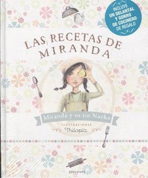 Pack Las Recetas de Miranda (libro + delantal + gorro) | 8414643190875
