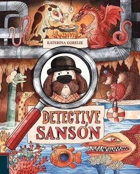 Detective Sansón . Libro de búsqueda y observación -  A partir de 6 años - cartoné | 9788414041680