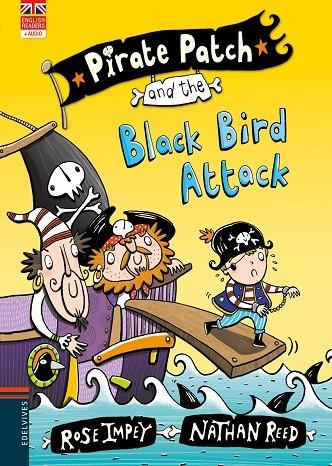 PIRATE PATCH AND THE BLACK BIRD ATTACK (LETRA LIGADA) + QR - NUEVA CUBIERTA CON CÓDIGO QR- DISPONIBLE -3 | 9788414038611