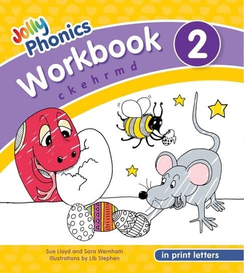 JOLLY PHONICS WORKBOOK 2 : IN PRINT LETTERS (AMERICAN ENGLISH EDITION) | 9781844146765 | SUE LLOYD
