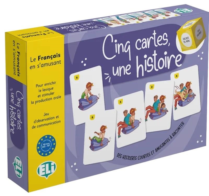 CINQ CARTES, UNE HISTOIRE - A2-B1 | 9788853645128 | VVAA