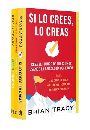 PACK BRIAN TRACY. (CONTIENE: SI LO CREES LO CREAS | HABLA MENOS, ACTÚA MÁS | MULTIPLICA TU DINERO) | 9788466380652 | BRIAN TRACY