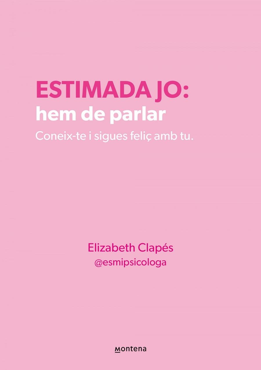 ESTIMADA JO: HEM DE PARLAR | 9788410298330 | ELIZABETH CLAPÉS