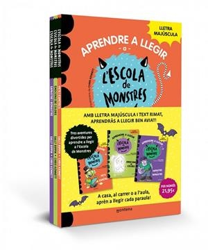 APRENDRE A LLEGIR A L'ESCOLA DE MONSTRES - PACK AMB ELS LLIBRES 7, 8 I 9 | 9788410298699 | SALLY RIPPIN