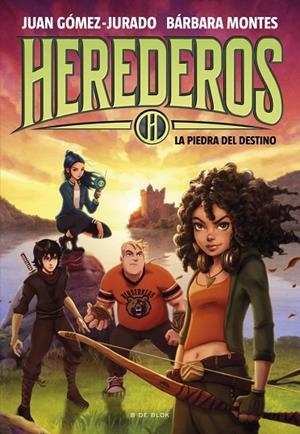 HEREDEROS 2 - LA PIEDRA DEL DESTINO | 9788419910776 | BÁRBARA MONTES / JUAN GÓMEZ JURADO