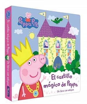 PEPPA PIG. LIBRO DE CARTÓN CON SOLAPAS - EL CASTILLO MÁGICO DE PEPPA | 9788448863128 | HASBRO EONE